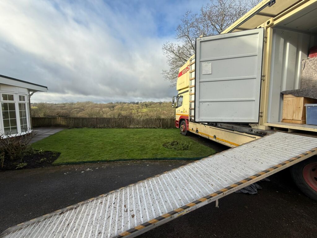 Containers Being Loaded